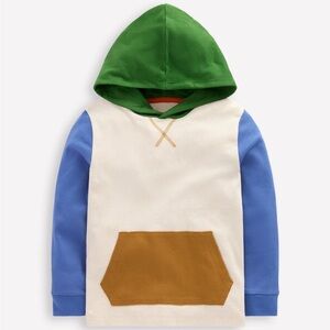 Mini Boden Boy’s Hodded-Mid Weight T-Shirt